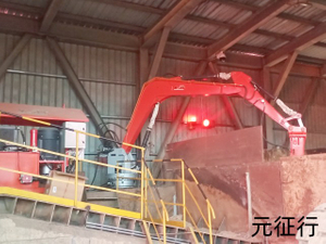 YZH山东元征行固定式碎石液压破碎锤