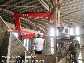 元征行电动遥控型—固定式破碎机械臂